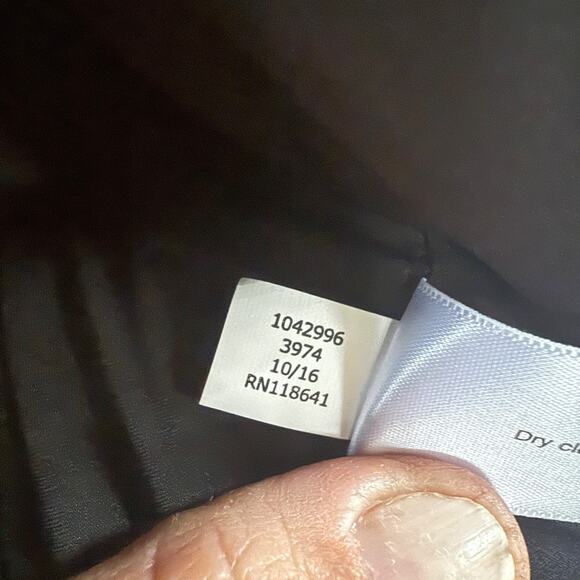 Lane Bryant Metallic Black & White Tweed Coat – Mid-Length, Lined Size 18/20 - Picture 11 of 12